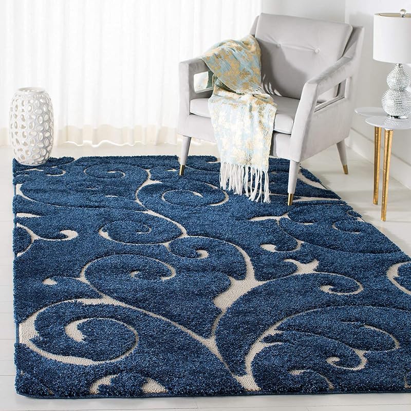 ラグ Black Eye Patch KAMON RUG NAVY Buy CAMILSON Modern Area Rug, 6'7